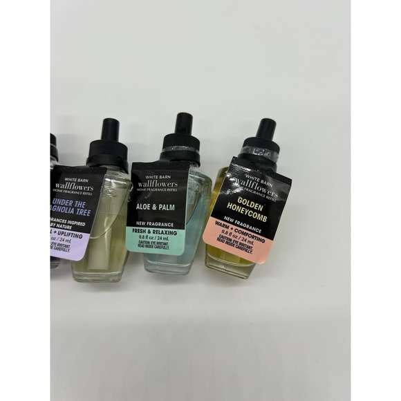 White Barn Wallflowers Refill Bulbs Mixed Assorted Scents Set Lot Of 5 ~ NEW - Picture 4 of 4